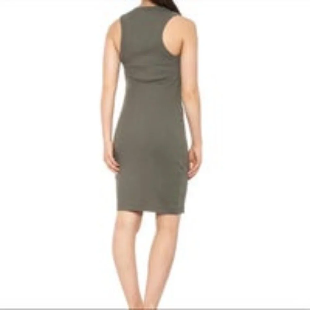 James Perse Ribbed Tank Dress - Picture 3 of 10